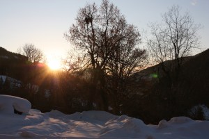 Abendstimmung am Richlegghof