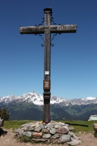 Gipfelkreuz am Rossbrand