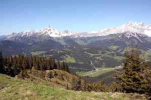 Herrlicher Ausblick vom Rossbrand aus ins Tal