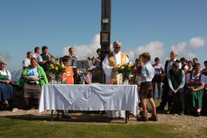 Festliche Bergmesse am Rossbrand