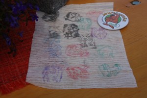 Zur Belohnung gab's den berühmten Anstecker