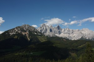 Herrliche Aussicht von der Moosalm aus