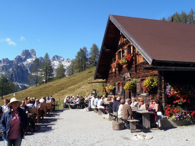 Einkehr auf der Wallehenhütte