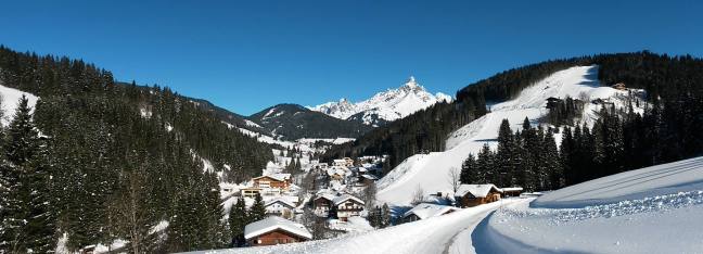 winterlicher Blick auf Neuberg