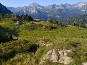 Blick auf die faszinierende Bergwelt der Tauern