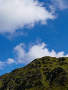 Da geht's rauf - Gollitschspitze 2.328 m