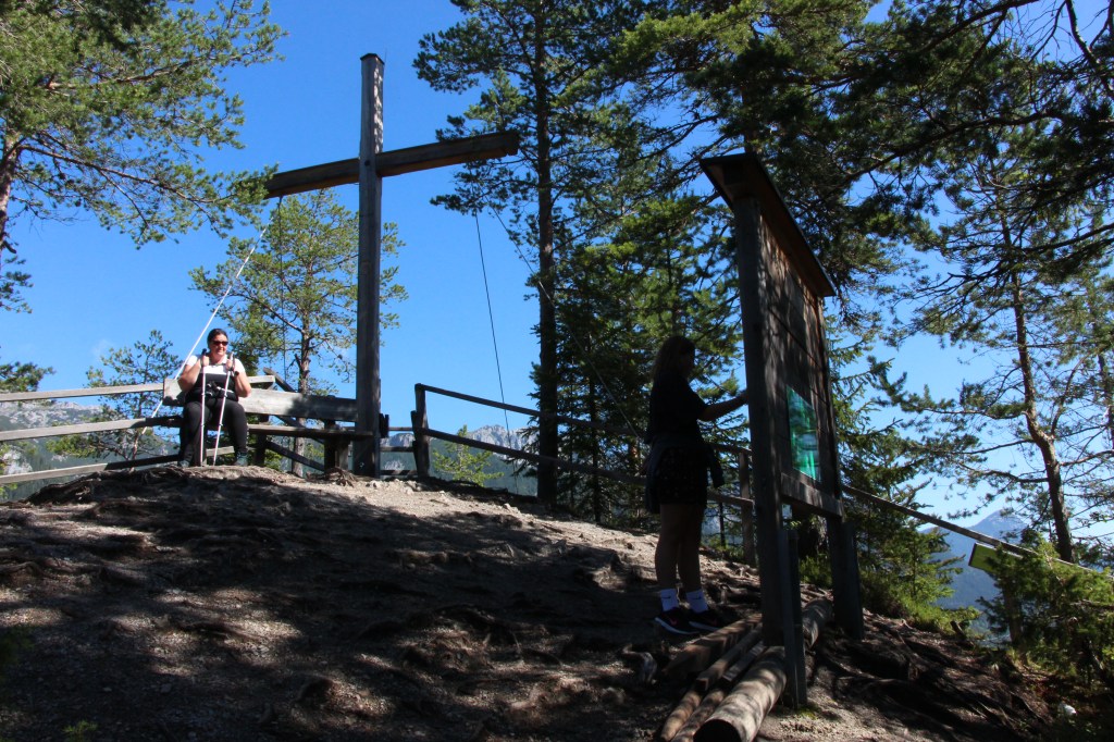 Gipfelkreuz am Sattelberg