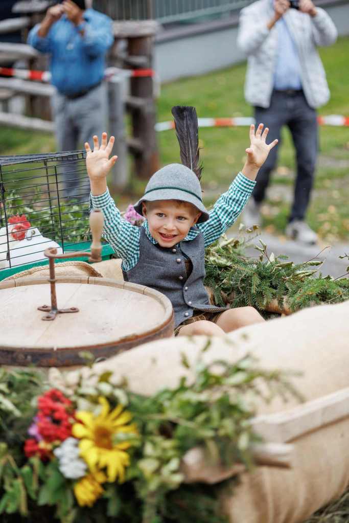 Der Almabtrieb in Filzmoos ist ein Fest fü Jung und Alt