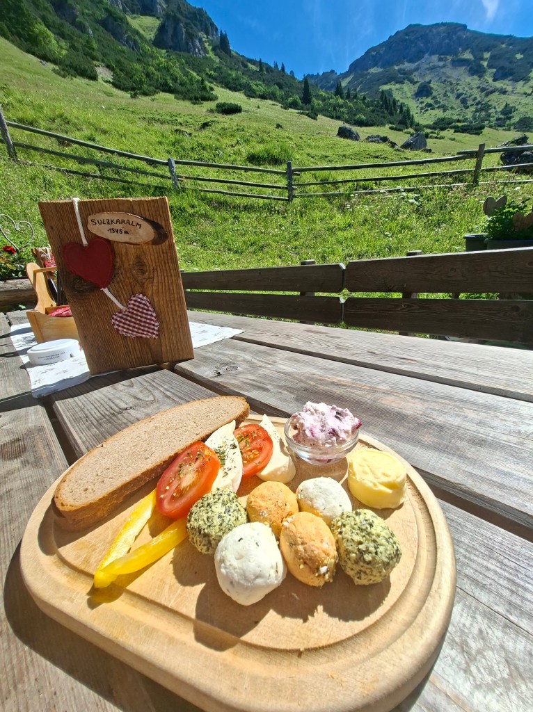 Topfenvariation auf der Sulkzaralm